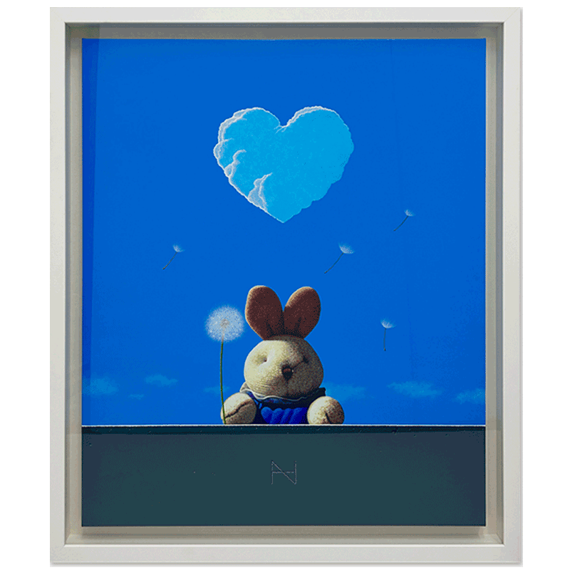 송형노, Rabbit over the Wall (Blue)