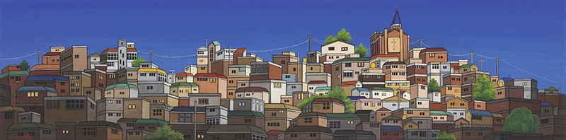 정보연, 한남동 교회풍경