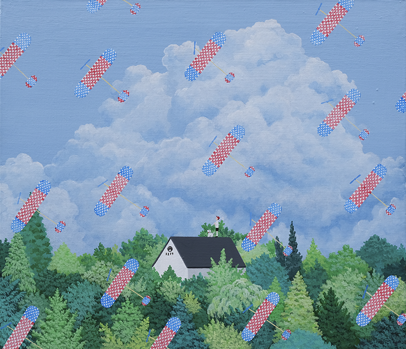 심봉민, 비행기 날리기 좋은 날