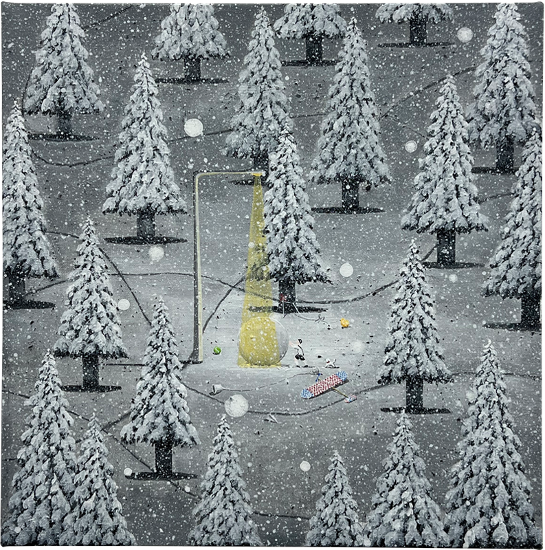 심봉민, 큰 눈사람을 만들려는 아이