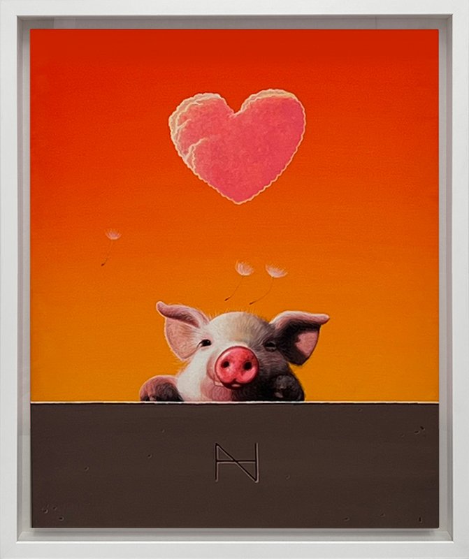 송형노, Olivia over the Wall (Pink Heart Cloud)