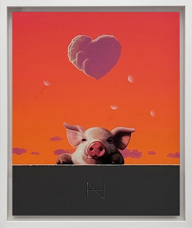 송형노, Olivia over the Wall (Pink Heart Cloud)