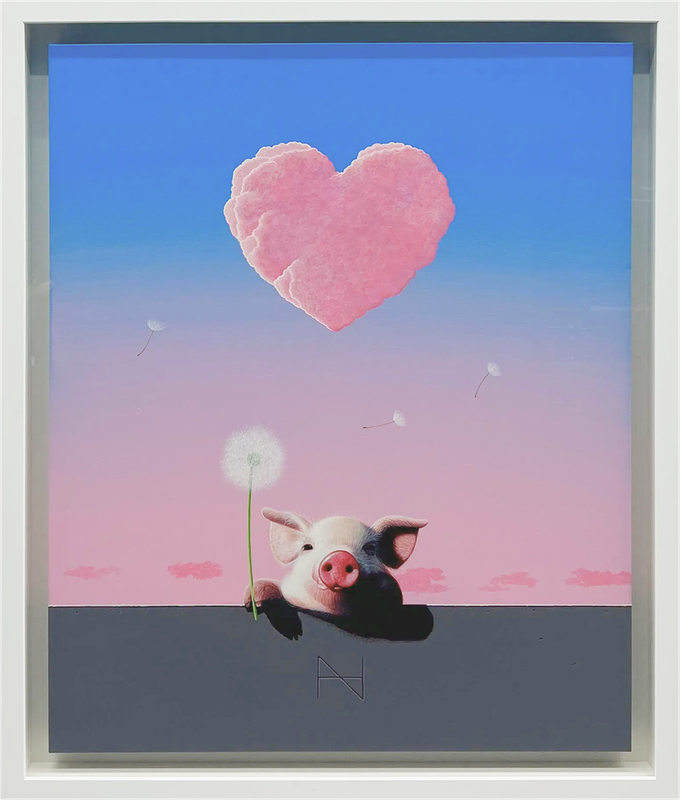 송형노, Olivia over the Wall (Pink Heart Cloud)