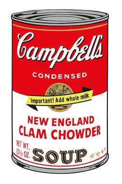 Campbell 'S Soup Ⅱ_New England Clam Chowder