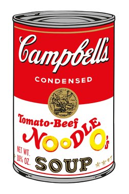 Campbell 'S Soup Ⅱ_Tomto-Beef Noodle O'S Soup