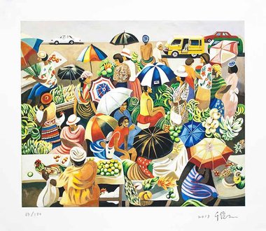 그라나다의 시장