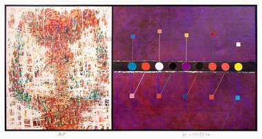 바구니를 이고 있는 여인