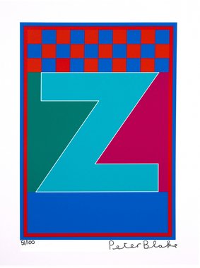 The Dazzle Alphabet Letter Z