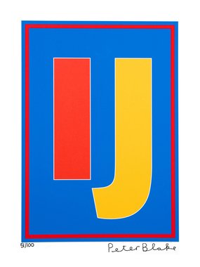 The Dazzle Alphabet Letter Ij