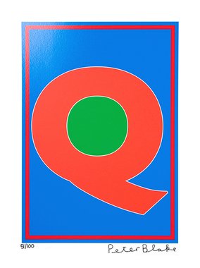 The Dazzle Alphabet Letter Q