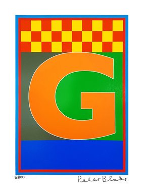 The Dazzle Alphabet Letter G