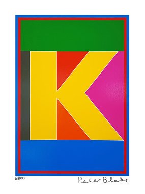 The Dazzle Alphabet Letter K