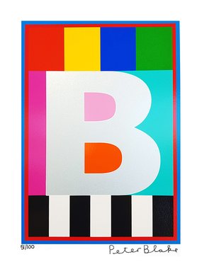 The Dazzle Alphabet Letter B