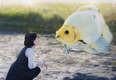 Afterglow-Chasing Light