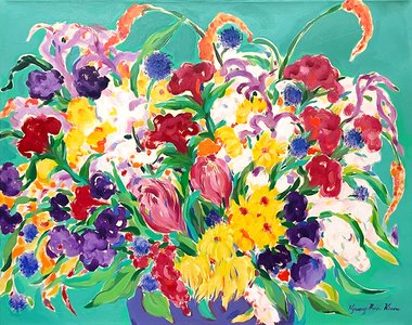 꽃씨를 뿌리고...  (40호)