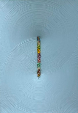 공간의 재구성 (틈에서 스며나오는 하늘빛) (20호)