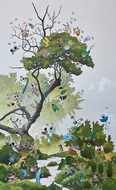 산수몽