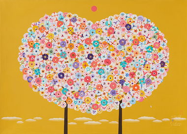 사랑나무 꽃피다 (30호)