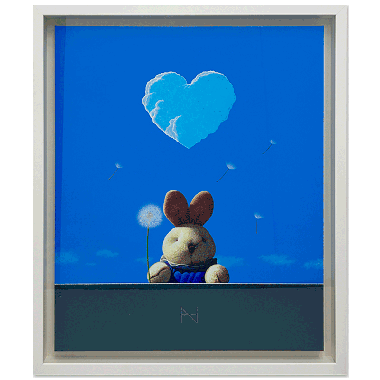 Rabbit over the Wall (Blue) (20호)