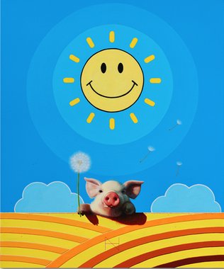 Olivia over the Wall (Smile Man)  (20호)