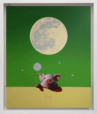 Olivia over the Wall (Full moon, Y Wall) (20호)