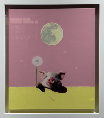 Olivia over the Wall (Full Moon, Yellow Wall) (10호)