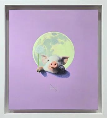 Olivia in the Full Moon (Lavender)