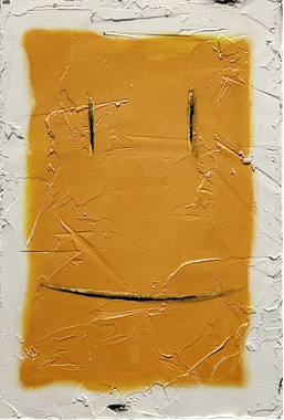 A long curved yellow smile