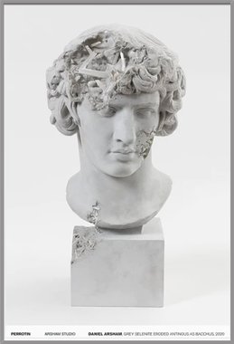 Grey Selentie Eroded Antinous As Bacchus (액자포함)