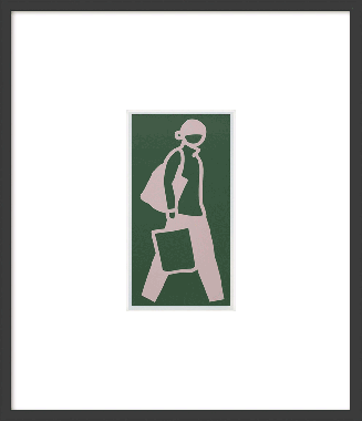 Man bun (액자포함)