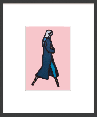 Long Coat. (laser Cut) (액자포함)