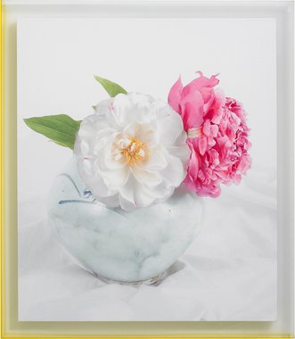 흰색 회색 핑크 배합 (액자포함)