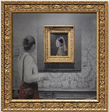 Dialogue in Museum (액자포함)