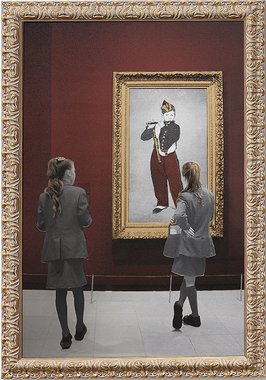 Flâneur in Museum (액자포함)