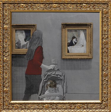 Dialogue in Museum (액자포함)