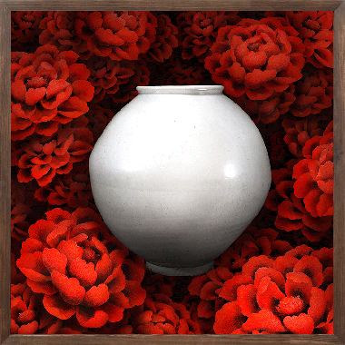 Timeless Splendor_Moonjar #2 (액자포함)