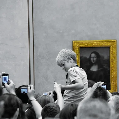 Flâneur in Museum