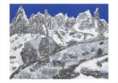 엽서(Snowy Mountain)