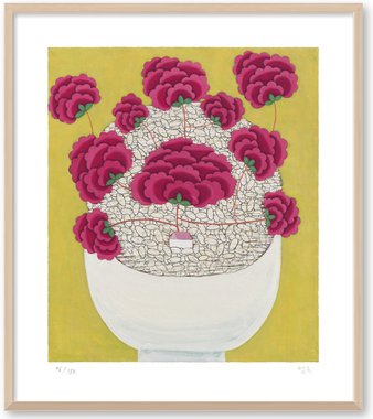 밥 4 번창 (액자포함)