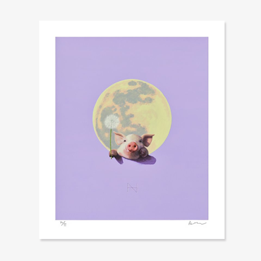 Olivia in the Full Moon (Lilac)