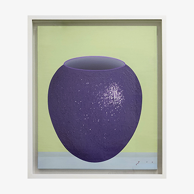 달항아리-빛의결(purple)