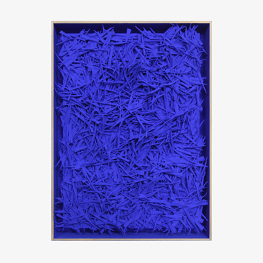 공간의 재구성 (블루빛 조각들)