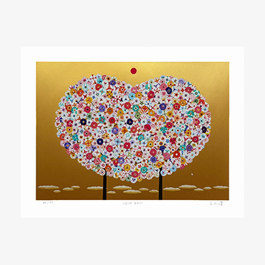 사랑나무 꽃피다