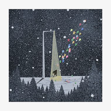 풍선따라 만난 정원