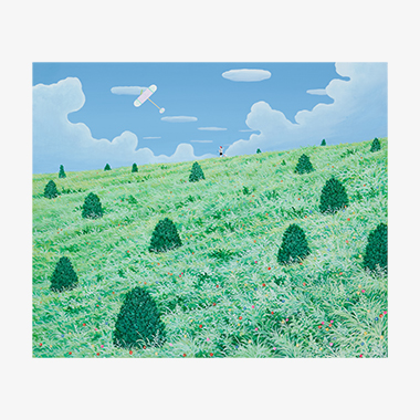 잔잔히 바람 이는 언덕