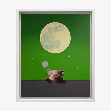 Olivia over the Wall (Full moon, G Wall)