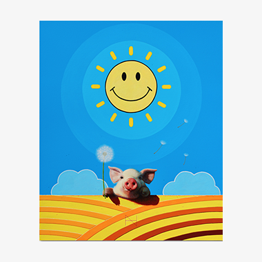 Olivia over the Wall (Smile Man)