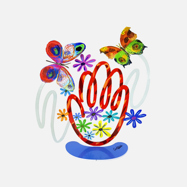 Hamsa With Butterflies