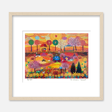 눈부신 햇살 아래서