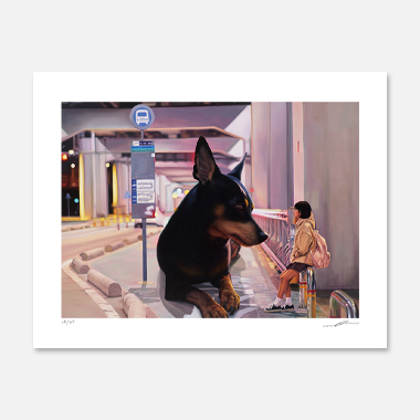 Dear Blue-keep me company